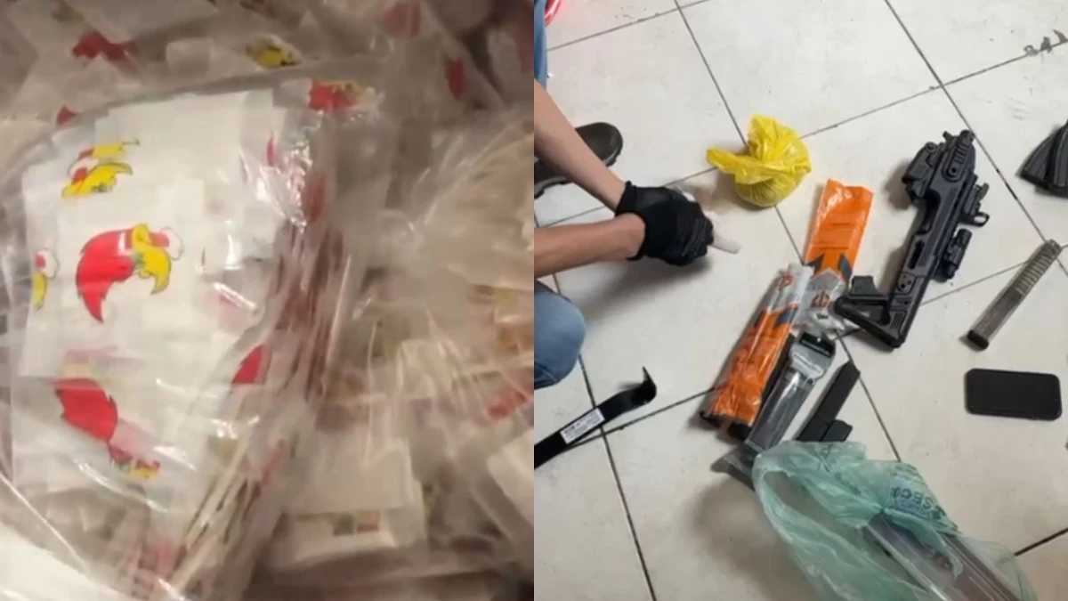 Dupla é presa com armas e 440 kg de cocaína após perseguição de 30 km em SP