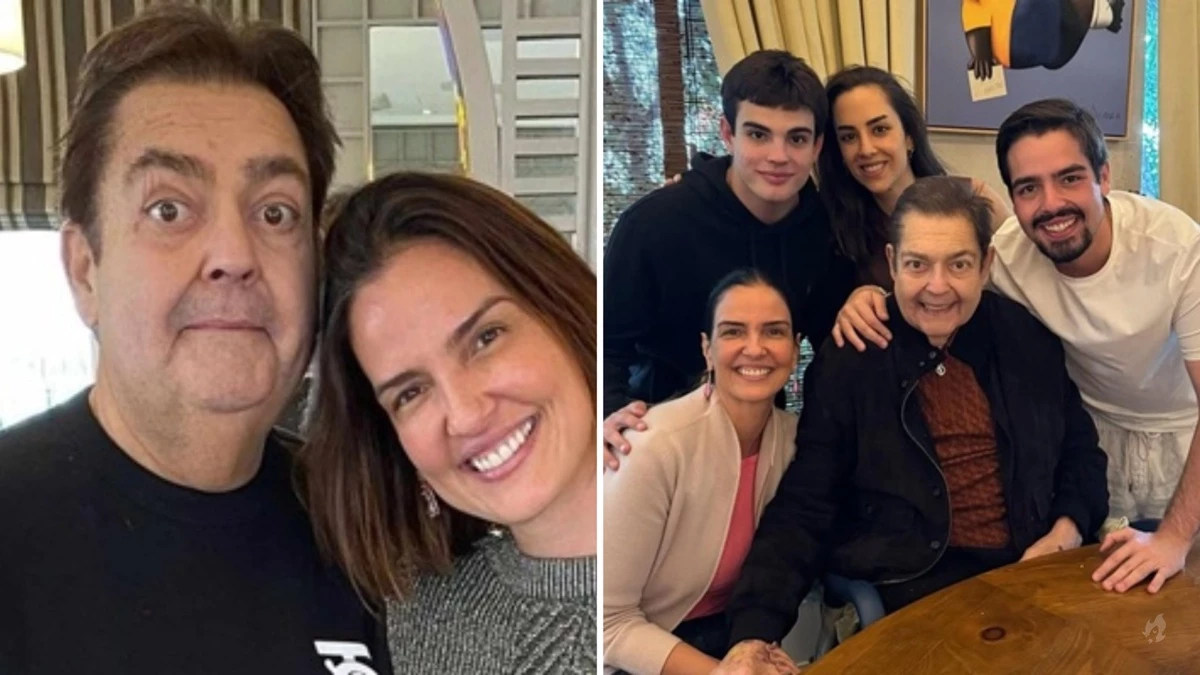 Por que esposa de Faustão não visitou apresentador com os filhos no dia dos pais