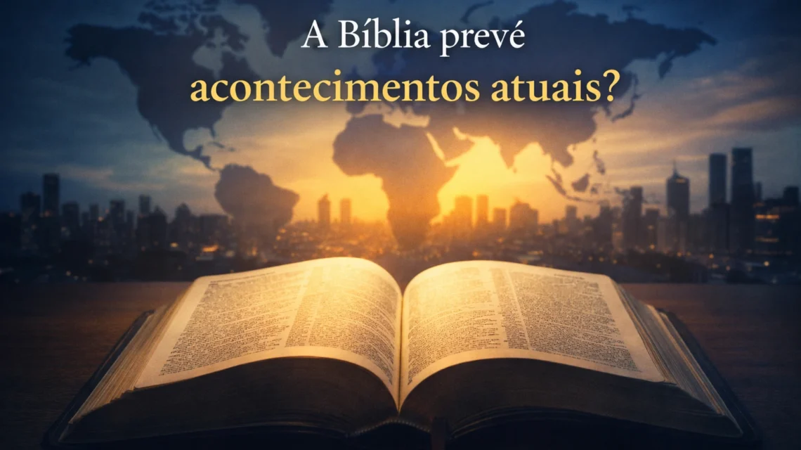 A Bíblia prevê acontecimentos atuais?