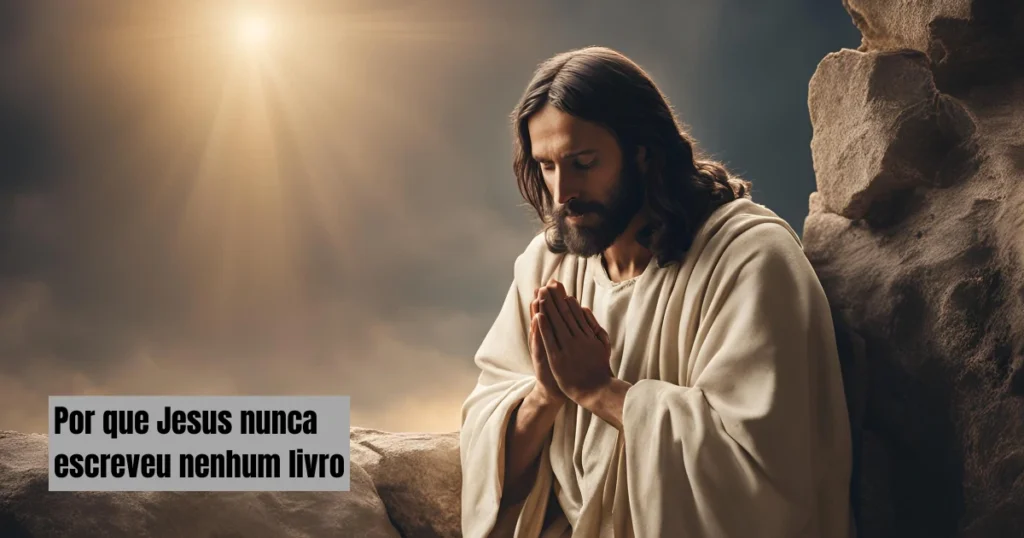 Por que Jesus nunca escreveu nenhum livro